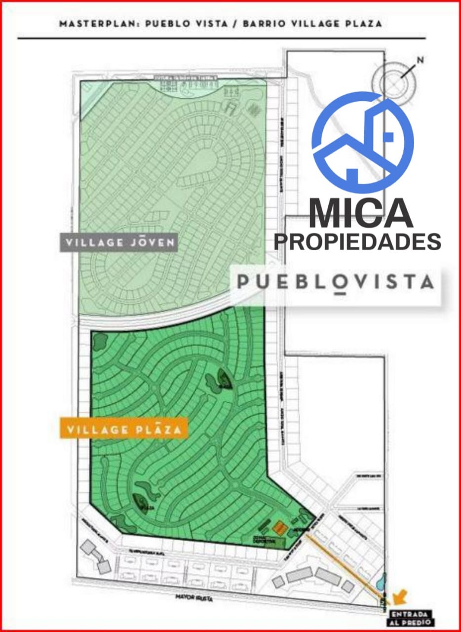 Venta - Lote 600m2, Proyecto - Pueblo Vista - Village Plaza, Bella Vista 