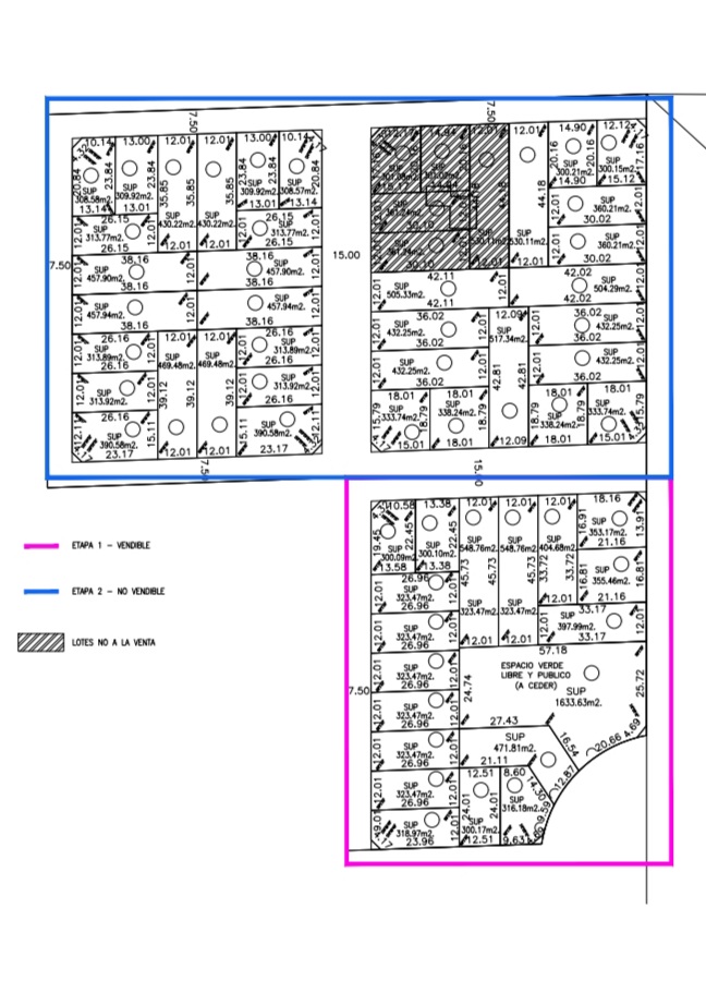 Venta – Lotes 322 M2 Financiados en Pesos – Garin, Escobar.