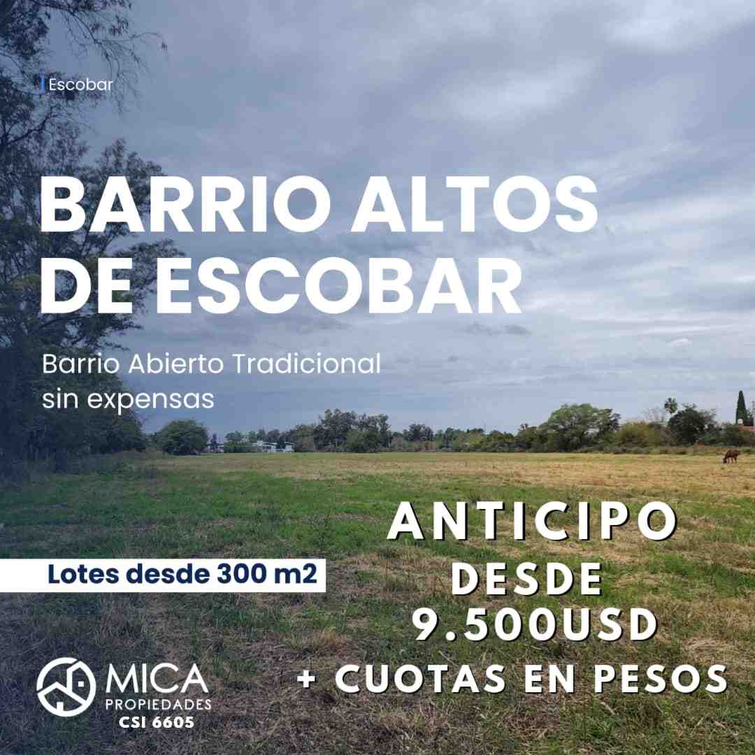 Lote en Venta en Altos de Escobar (Lanzamiento )